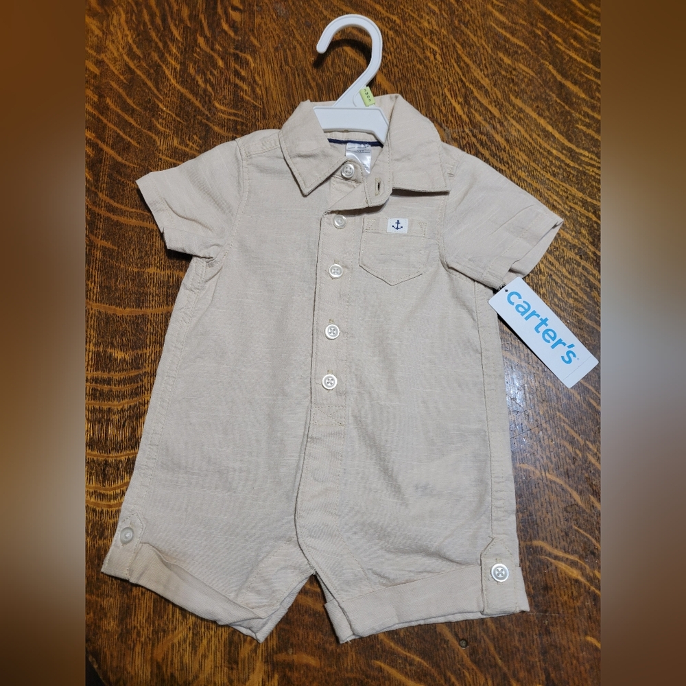 Kahki  Baby Outfit